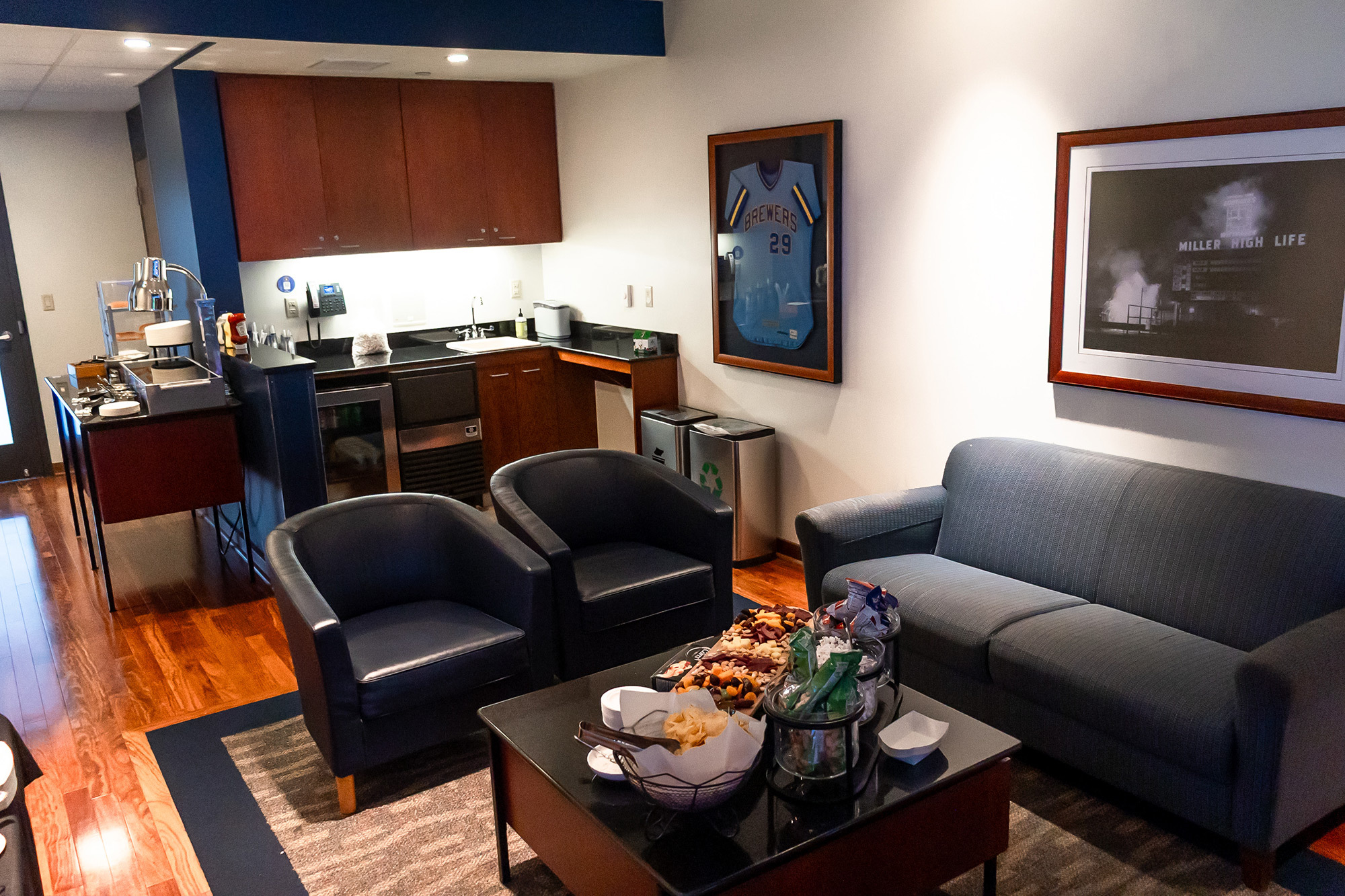 Club suite interior